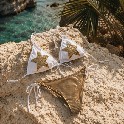 Titolo (Italiano): Bikini Mare Stella – Eleganza e Luminosità Estiva ✨